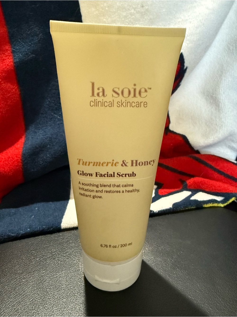 Turmeric & Honey Glow Facial Scrub — Cream